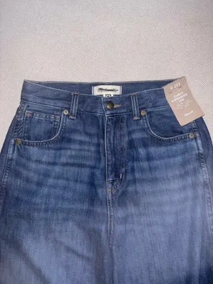 Madewell Curvy Superwide Leg Jeans 25T thumbnail 3