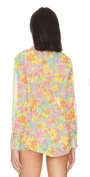 NWT Lovers & Friends Groovy Delight Shirt thumbnail 3