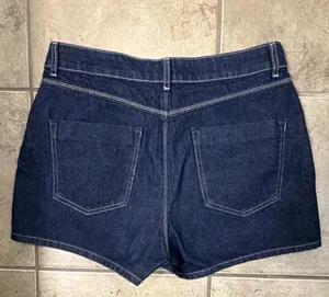 ZARA Dark Wash Skort  thumbnail 3