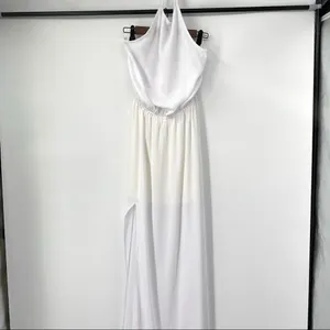 Show me your Mumu ivory crisp bridesmaids‎ dress medium nwot wedding bride thumbnail 6