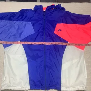 Nike Vintage Retro Jacket Color Block‎ 80s Windbreaker Track Zip Up Size M thumbnail 11