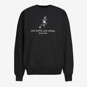 COPY - Sporty & Rich Stay Active Live Longer Crew… thumbnail 1