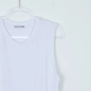 Zara‎ Sleeveless Ruffle Hem Shift Dress Size Medium thumbnail 3