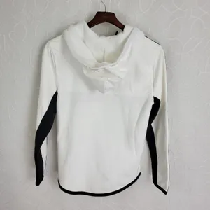 Hollister Full Zip‎ Hoodie Womens X-Small Black White Spell Out Sleeves Sporty thumbnail 11