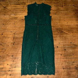 Bardot green lace panel US8 night out mini dress thumbnail 8
