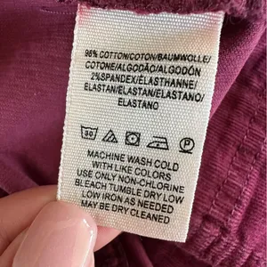 Free People Corduroy Mini Skirt Women’s 8 Maroon Burgundy Classic Cozy Fall thumbnail 6