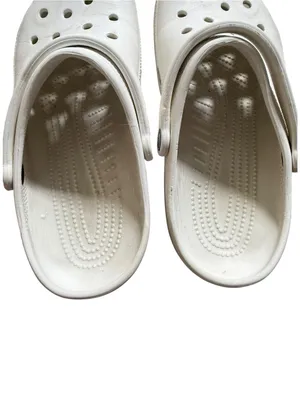 Crocs Unisex Adult Classic Clog US 8M White thumbnail 6