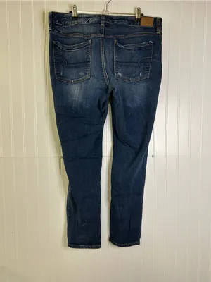American Eagle Vintage Collection Distressed Super Stretch Jeggings 14 Short thumbnail 5