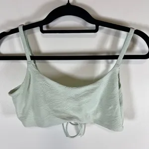 Calia Mint Green Textured Wave Bikini Set Top M Bottom S Swimsuit 2‎ Piece thumbnail 2