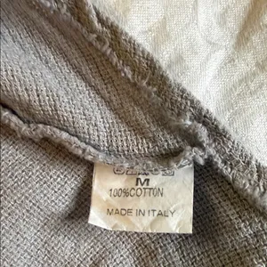 Elegant Women's Gray Blouse Size M thumbnail 8