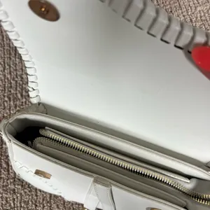 Amazon Elegant White Saddle Bag thumbnail 2