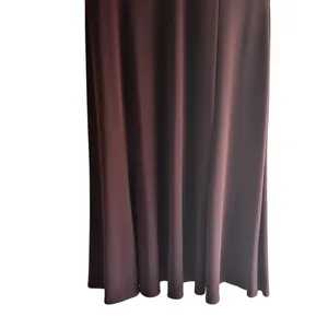 Focus Size 14 V-Neck Business Stylist Casual Sleeveless Maxi Dress Brown thumbnail 4