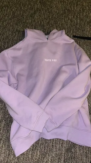 White Fox Hoodie Boutique Oversized thumbnail 2