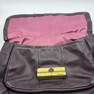 Coach Elegant Brown Leather Shoulder Bag thumbnail 4