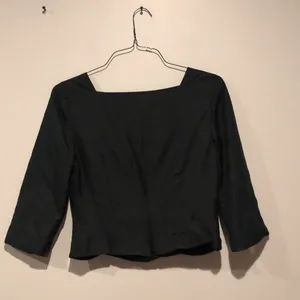 Ann Taylor Silk Square Neckline Cropped Blouse thumbnail 4