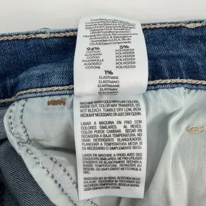MOTHER Jeans Womens 28 Blue Hustler Ankle Fray Denim Healing Jar 1117-104 thumbnail 6
