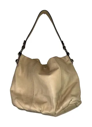 Mia Battina Women's Genuine Leather‎ Cream Bag thumbnail 1