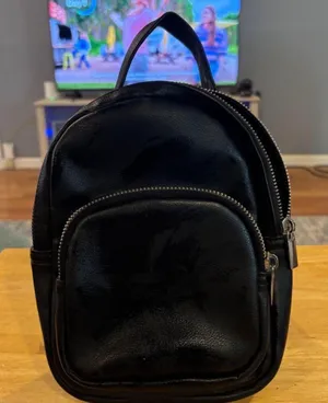 Mini Backpack Purse Black thumbnail 1
