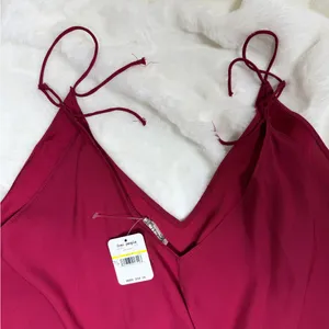 Free People Deep Red Camisole Top thumbnail 9