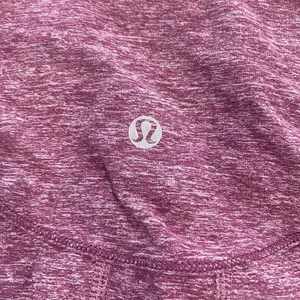 Lululemon Run Your Heart Out Pullover Quarter Zip in Heathered‎ Plum thumbnail 4