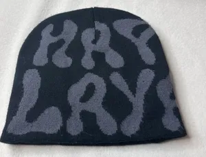 Black and gray beanie thumbnail 2