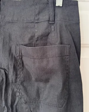 Anthropologie Maeve The Colette Linen Blend Wide-Leg Crop Pants, Size 33 Tall thumbnail 11