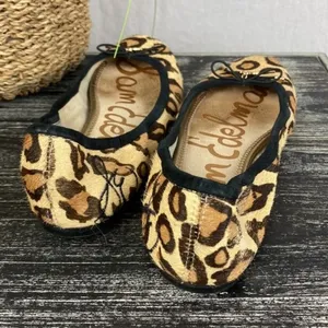 Sam Edelman Felicia Animal Print Slip On Ballet Flats 6.5 thumbnail 4