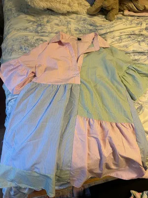 Button Down Shein Dress thumbnail 5
