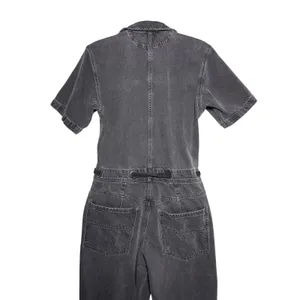 FREE PEOPLE x WE THE FREE Boho Black Wash Edison Wide Leg Jumpsuit thumbnail 7