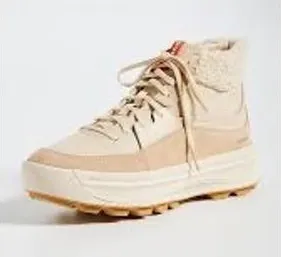 Sorel ONA 503 mid cozy sneaker boots tan neutral‎ lace up women's size 8 trendy thumbnail 1