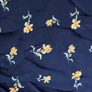 Audrey 3+1 Navy and Yellow Floral Dress thumbnail 5