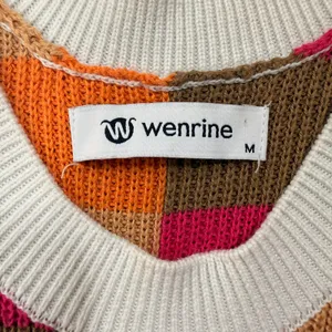 Boutique Striped Knit Maxi Dress Pink Orange Colorblock Side Slit Tank Medium thumbnail 8