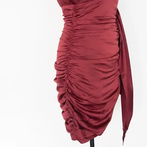 Lavish Lice.‎ Ruby Holiday Satin Wrap Dress. thumbnail 13