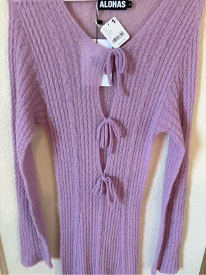 ALOHAS Triza Maxi Sweater Dress Size Small NWT thumbnail 4