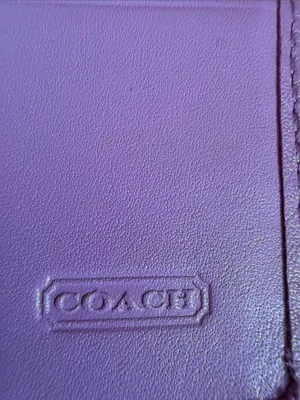 Coach Madison Gathered Leather Continental Wallet Pink Blush Long Wallet thumbnail 2