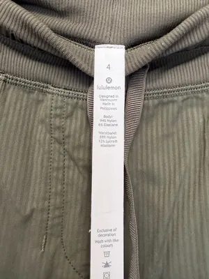 LULULEMON Dance Studio Mid-Rise Cropped Pant Dark Olive Green 4 thumbnail 7