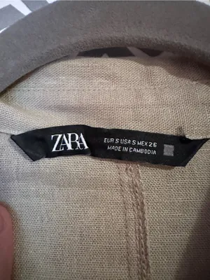 Zara | Linen Blend Midi Dress, Small thumbnail 7