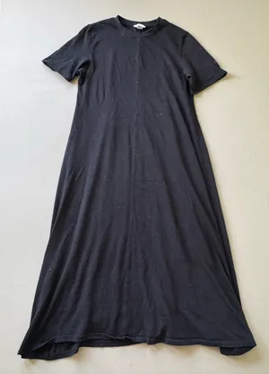 H&M Cotton Maxi T-Shirt Swing Dress thumbnail 1