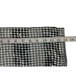 Dressbarn Women’s Shiny Black & White Scarf thumbnail 5