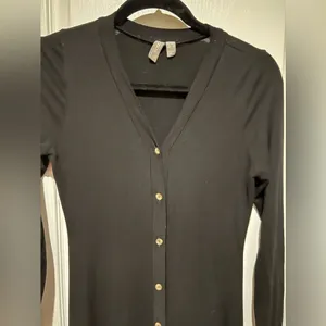 ASOS long button down dress or duster sweater jacket size 0 thumbnail 5