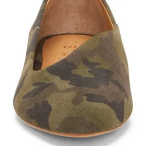1.State Women's Size 5.5 Bennie Suede Skimmer Shoe Olive‎ Green Camouflage thumbnail 4