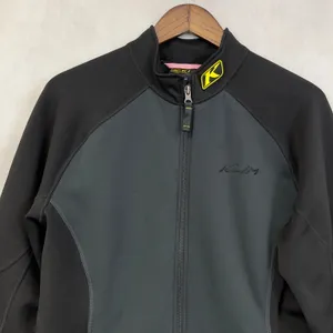 Klim Full Zip Softshell Jacket Womens Large Stretch Performance Sporty‎ Moto Black thumbnail 2