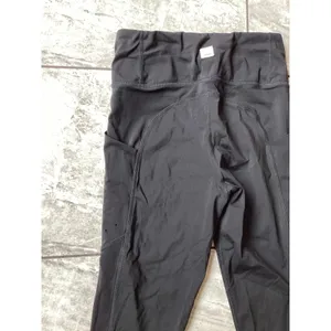 Vuori Daily Pocket Leggings Black High Rise 7/8 Yoga Tights Womens XS VW413 thumbnail 2
