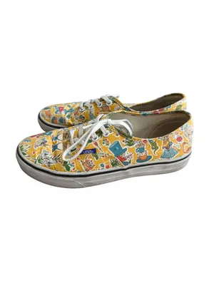 VANS x Liberty of London Alice in Wonderland Sneakers Size Women’s 7.5 thumbnail 6