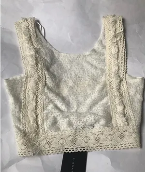 Signature 8 floral cropped top Size S thumbnail 1