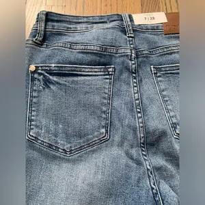 NWT Judy blue 7/28 jeans main squeeze high waist thumbnail 7