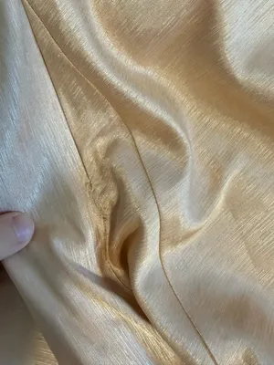Anthropologie Flat White Champagne Slip Dress- Size Small thumbnail 10