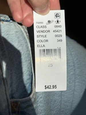 PacSun Light Wash Denim Skirt thumbnail 3