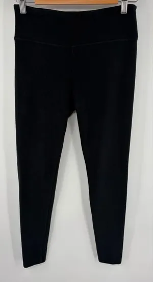 Skims outdoor high waisted banded black leggings women’s M pull on loungewear thumbnail 1
