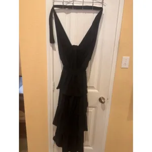 ENDLESS ROSE BLACK TIEREDDress Size 12 thumbnail 12
